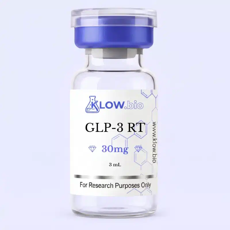 retta and klow Advanced GLP-3 RT Peptide IGF-1 LR3, Sermorelin, BPC-157 Male Skin Size:120 Count (Pack Of 1)